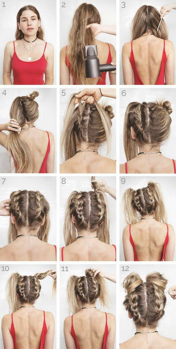 Moda Penteado passo a passo 