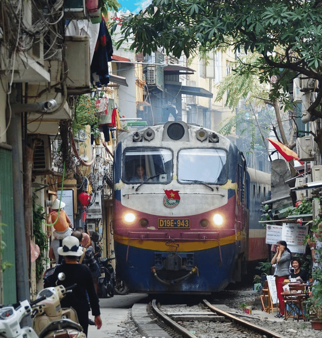 Lugar Hanoi Train Street