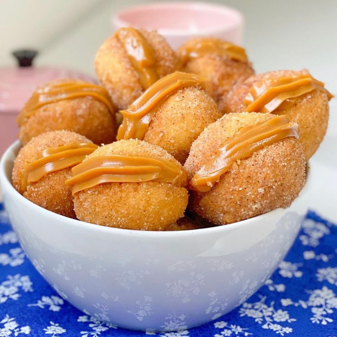 Moda Bolinho de chuva sabor churros