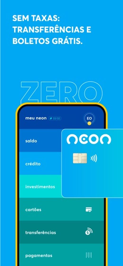 App Aplicativo Neon