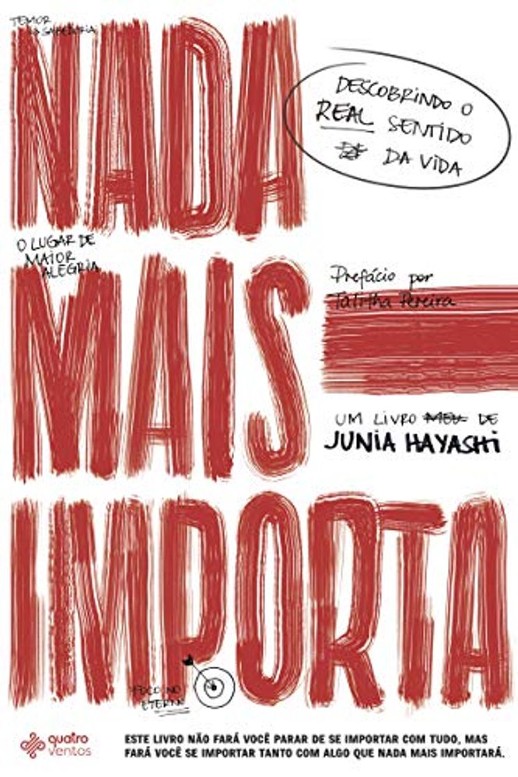 Book Nada Mais Importa