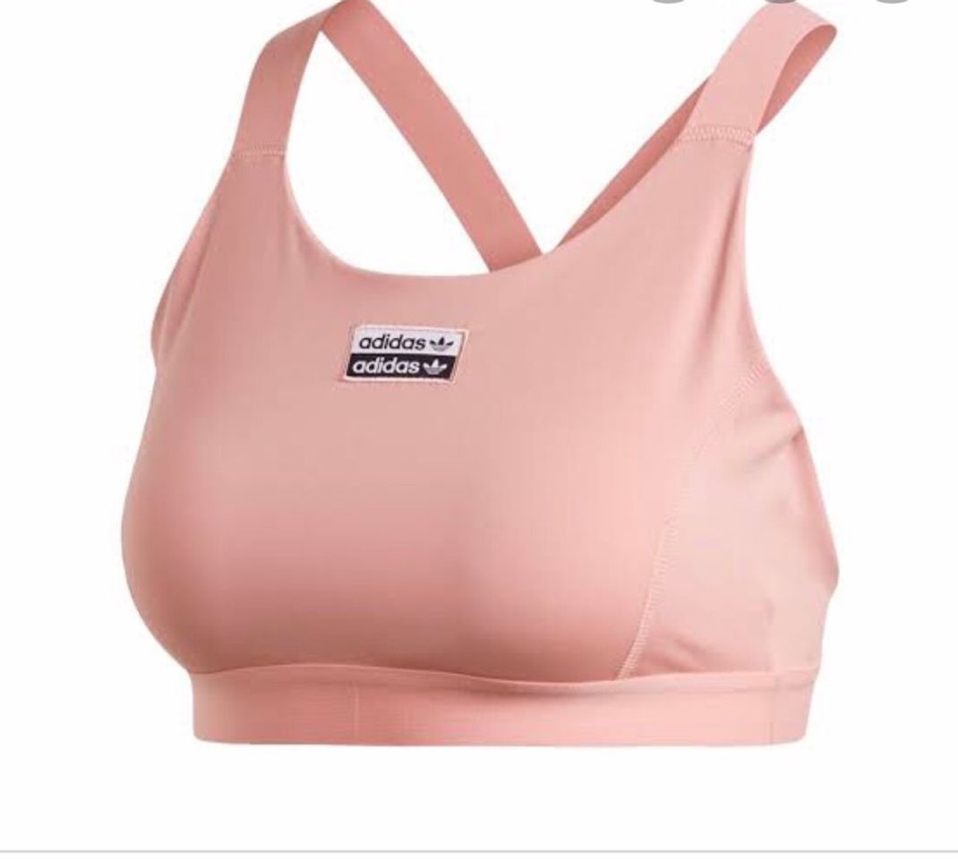 Moda Top Adidas rosa pastel