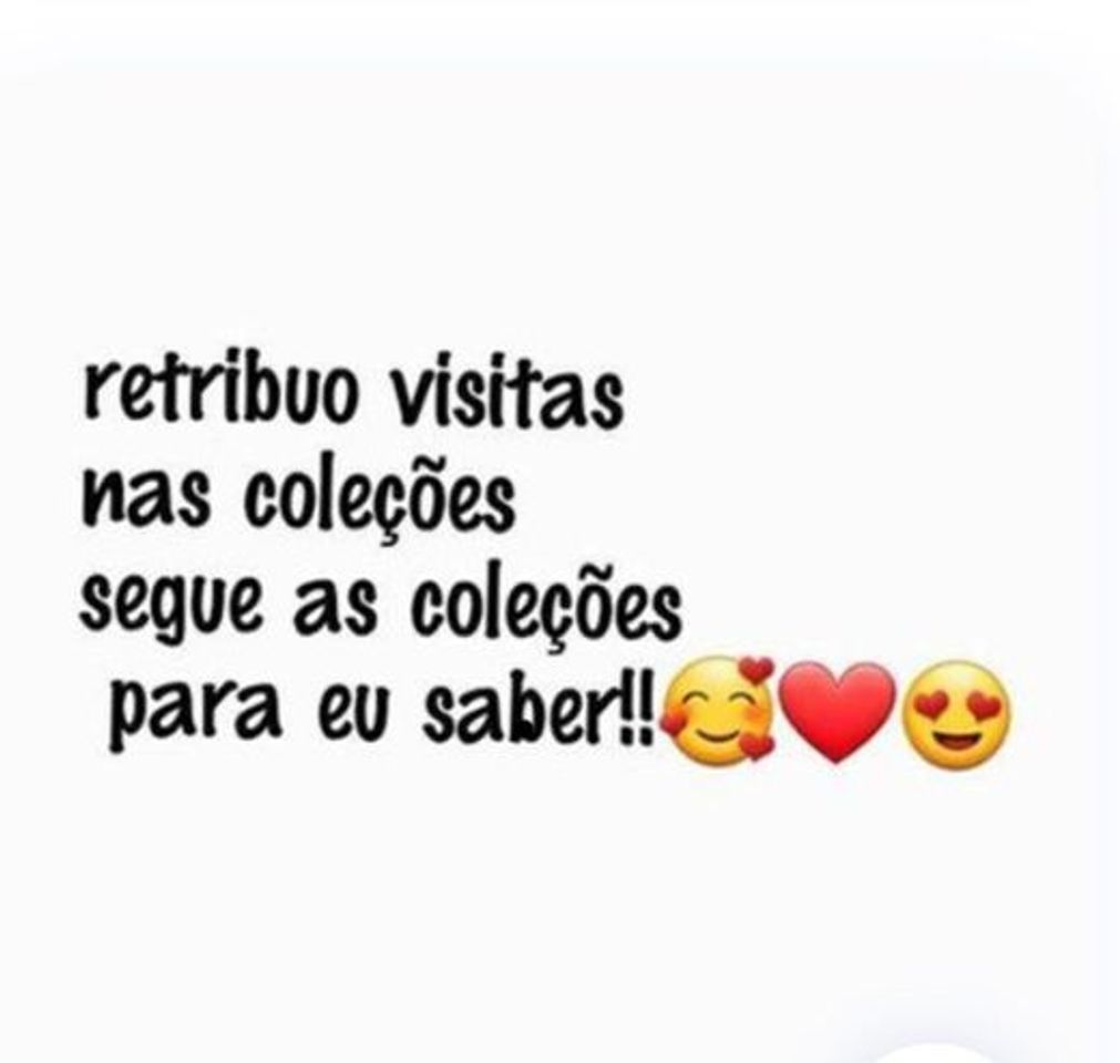 Social SIGO SUAS COLEÇÕES, É SÓ SEGUIR AS MINHAS 🤗