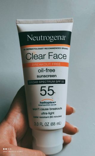 Protetor solar facial 