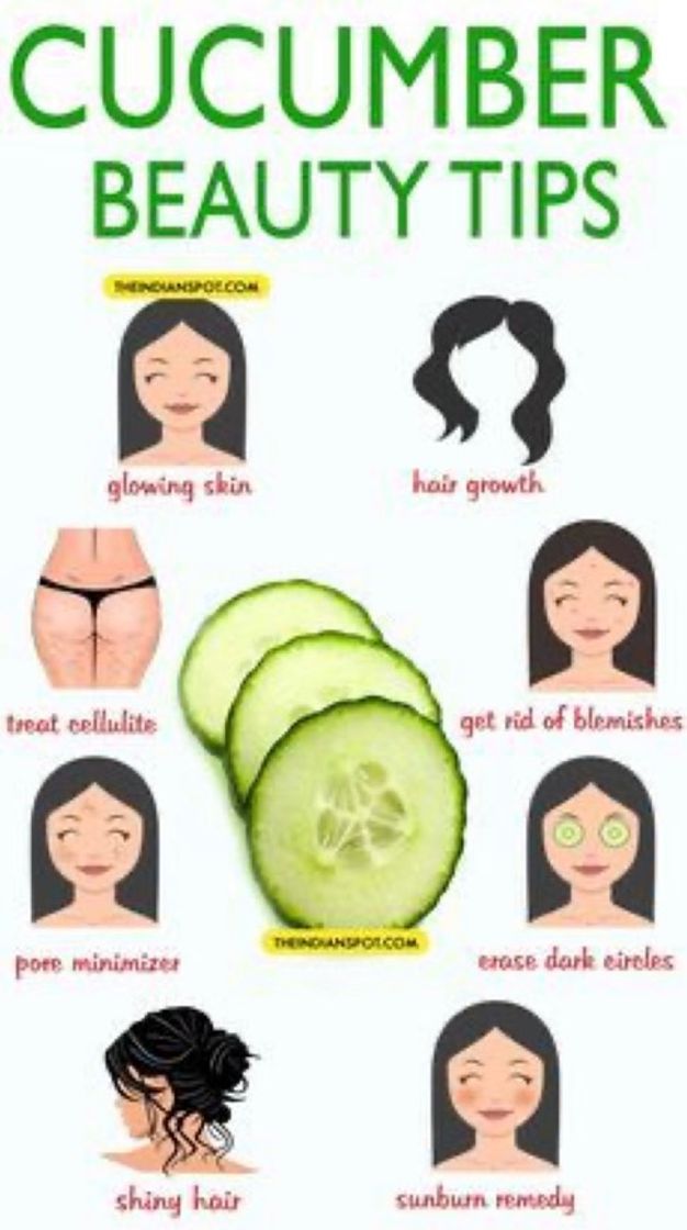 Fashion Cucumber beauty tips