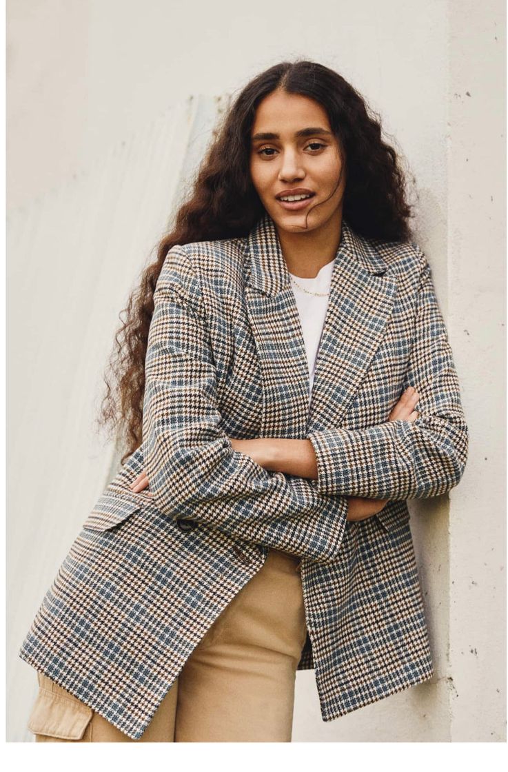 Social Blazer cuadros