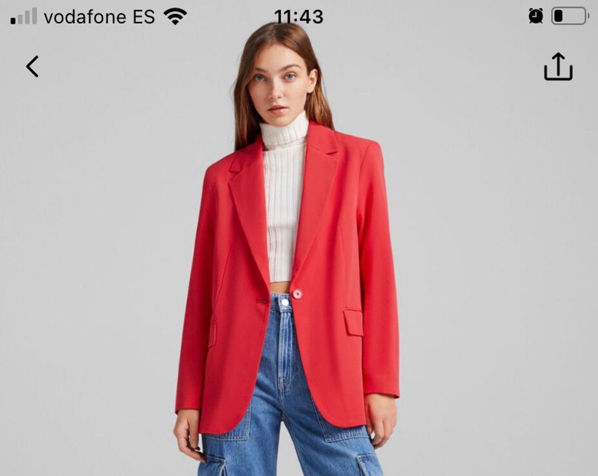 Fashion Blazer roja