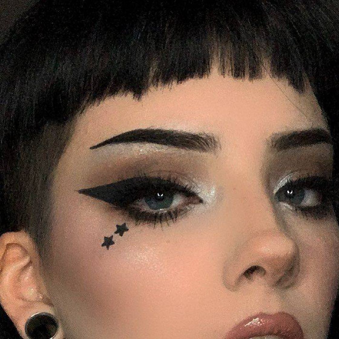 Moda E-girl's makeup 2 🖤