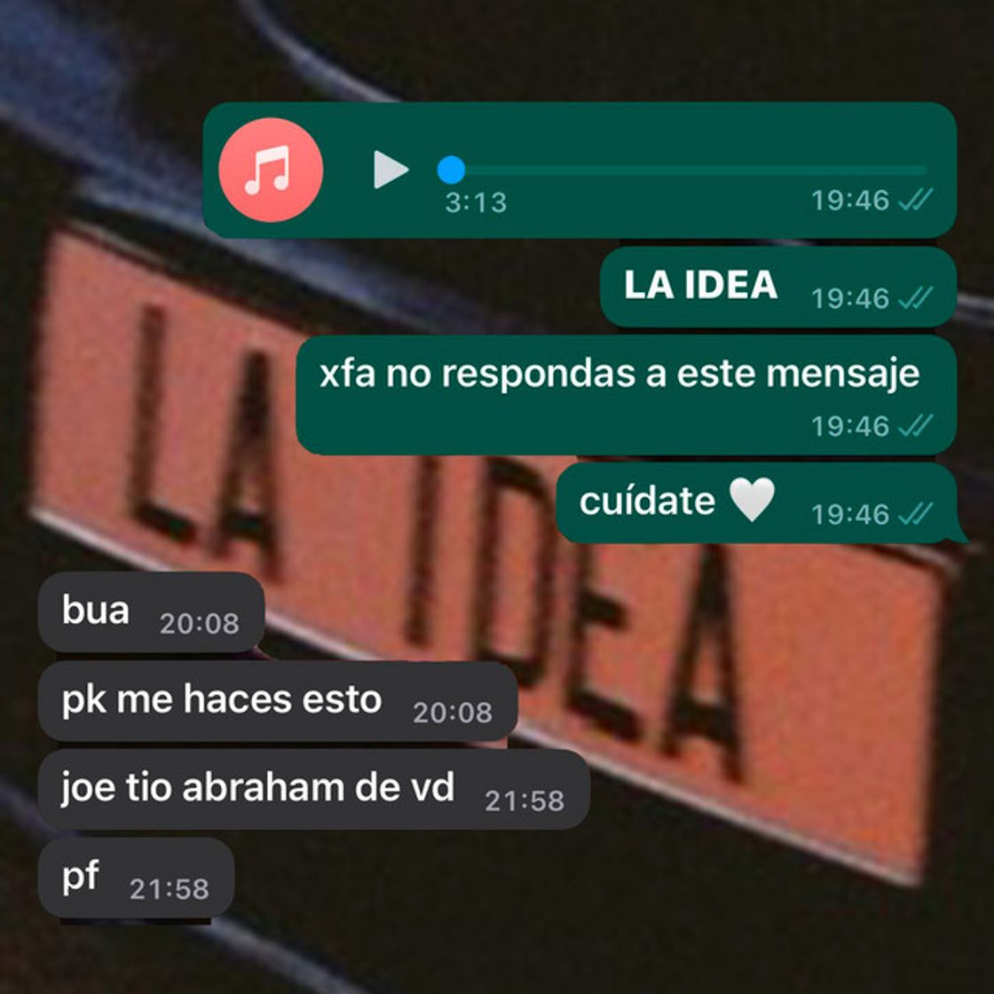 Canción La Idea