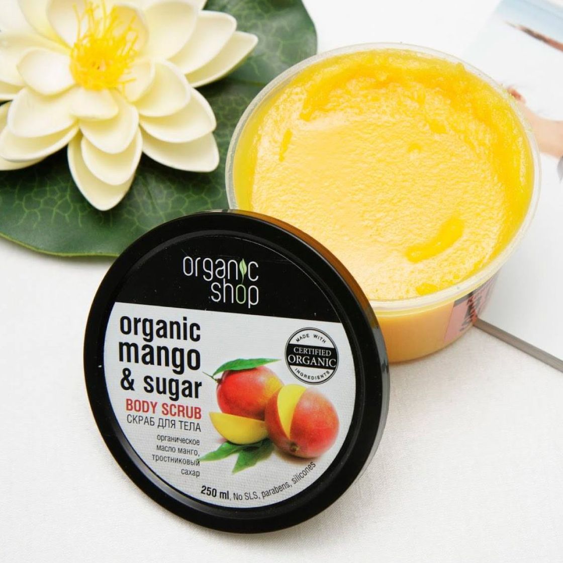 Social Organic Shop Mango de Kenya Exfoliante Corporal