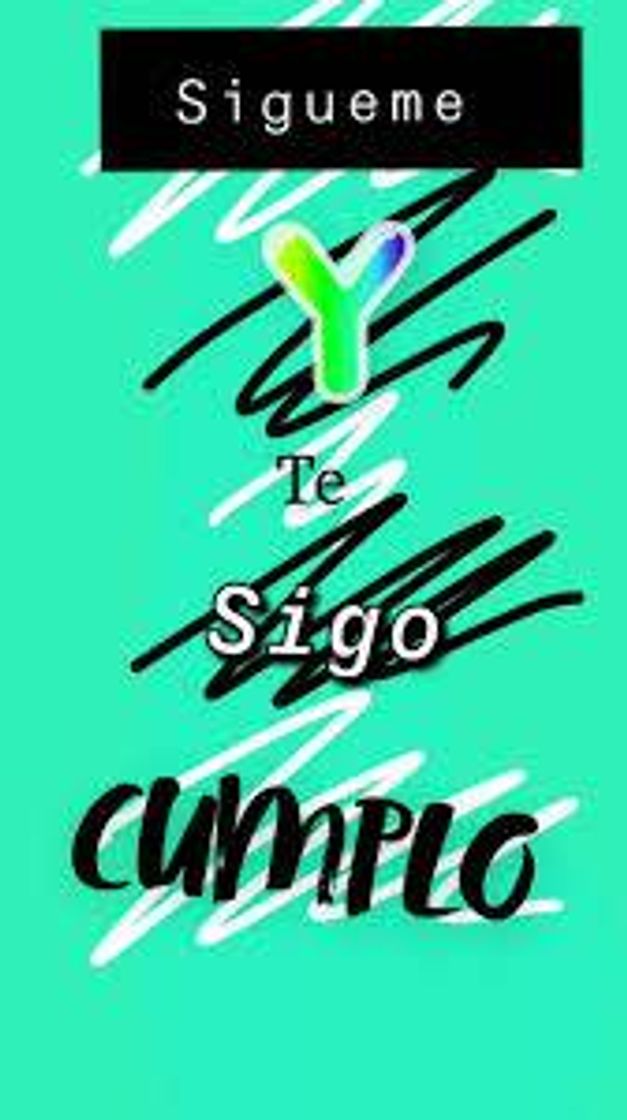 SÍGUEME Y TE SIGO 