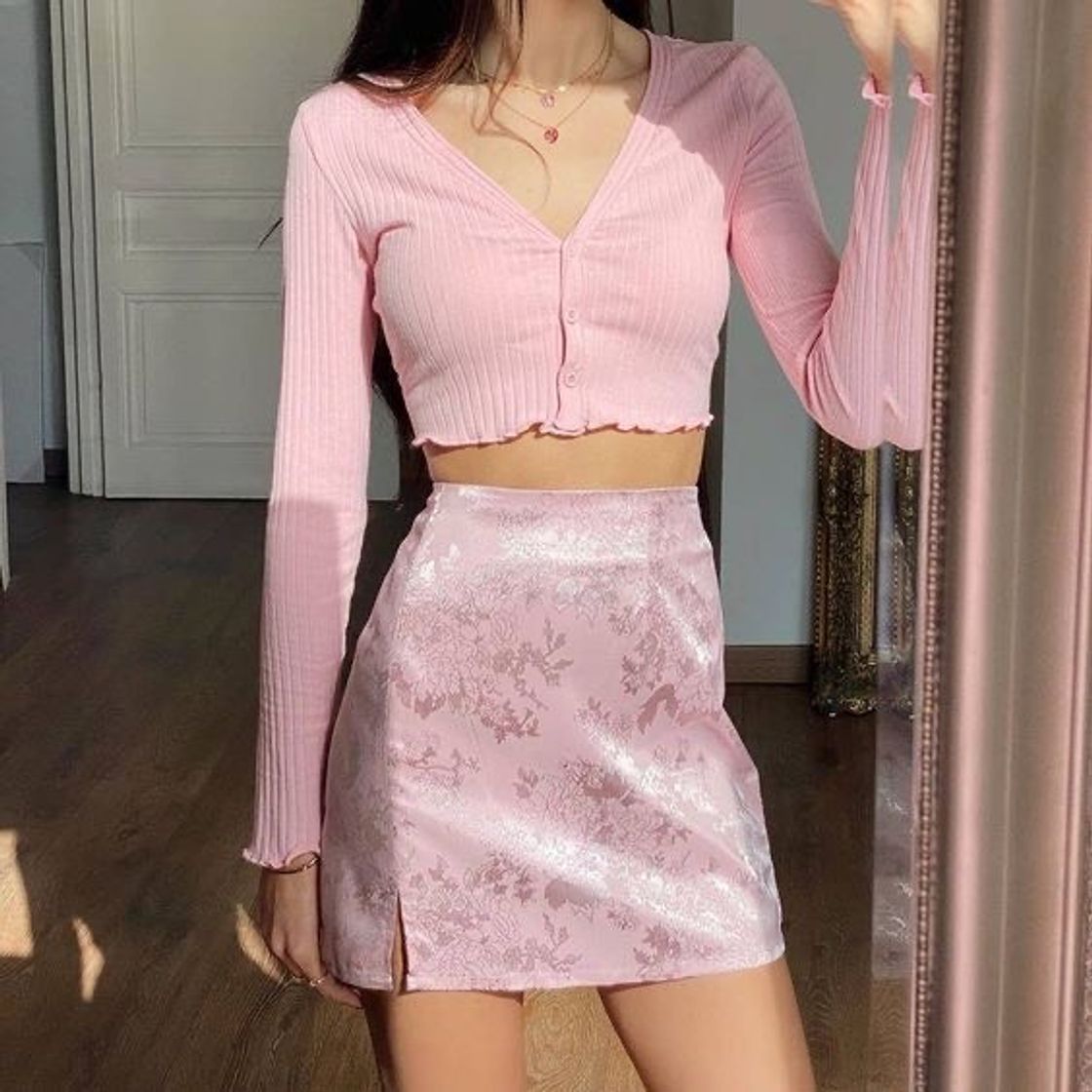 Fashion Conjunto rosa💕