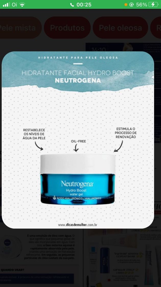 Social Hidratante para pele oleosa 💕