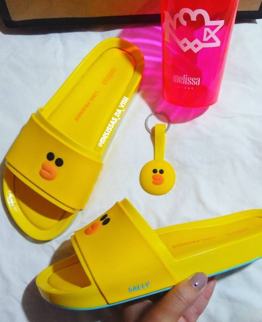 Social Melissa Beach Slide Shine, Zapatillas de Estar por casa para Mujer, Gold