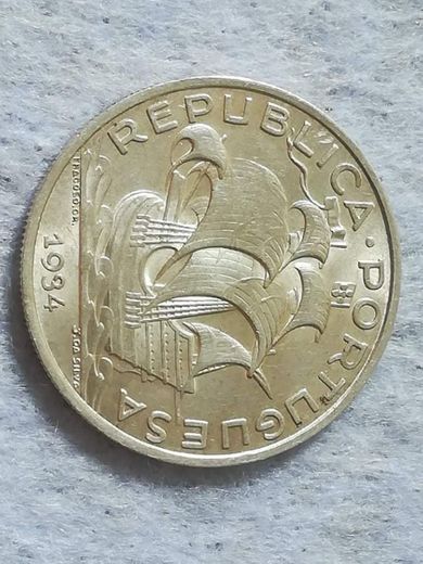 10 escudos 1934 