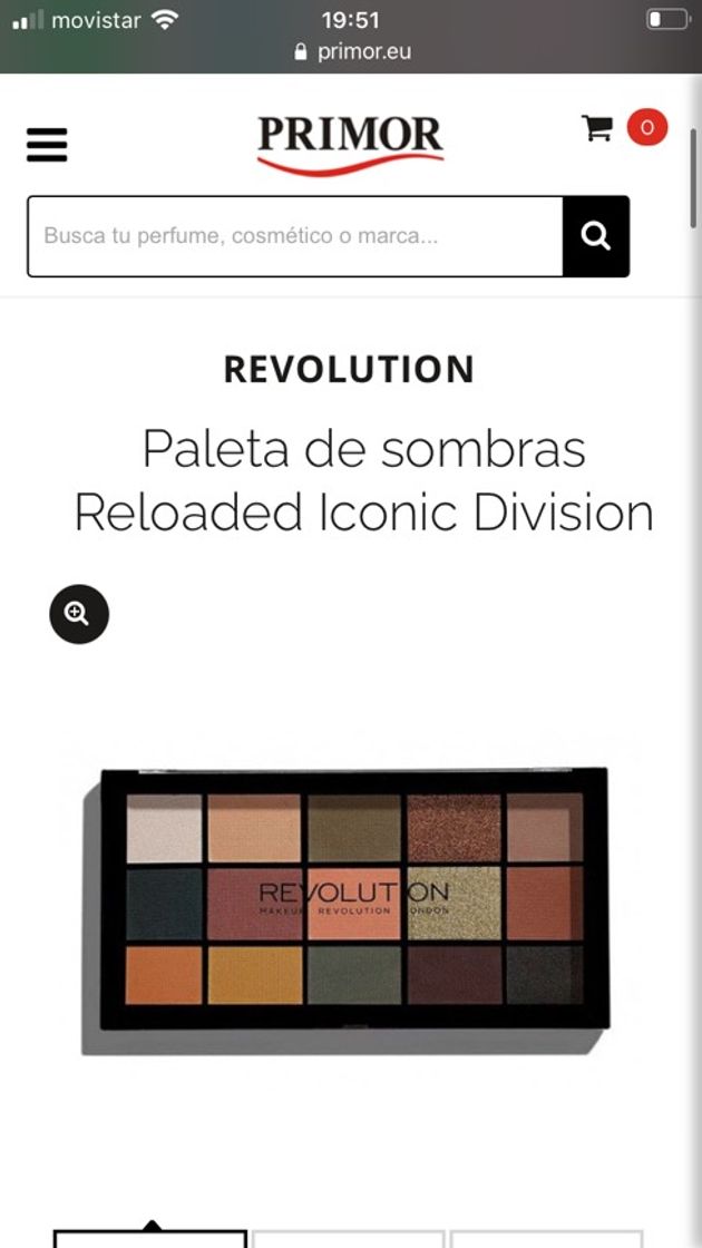 Product Paleta "Division" REVOLUTION