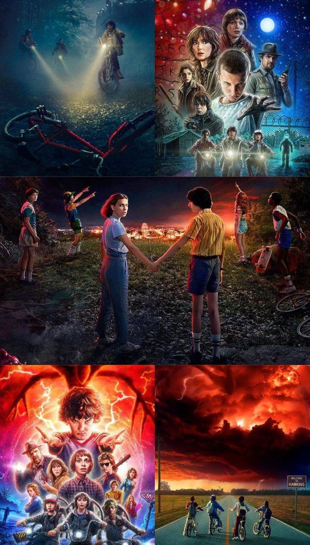 Moda Série stranger things ✨❤😍