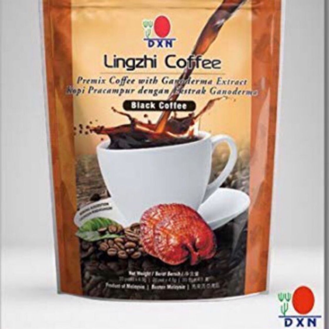 Producto DXN Lingzhi Black Coffee with Ganoderma