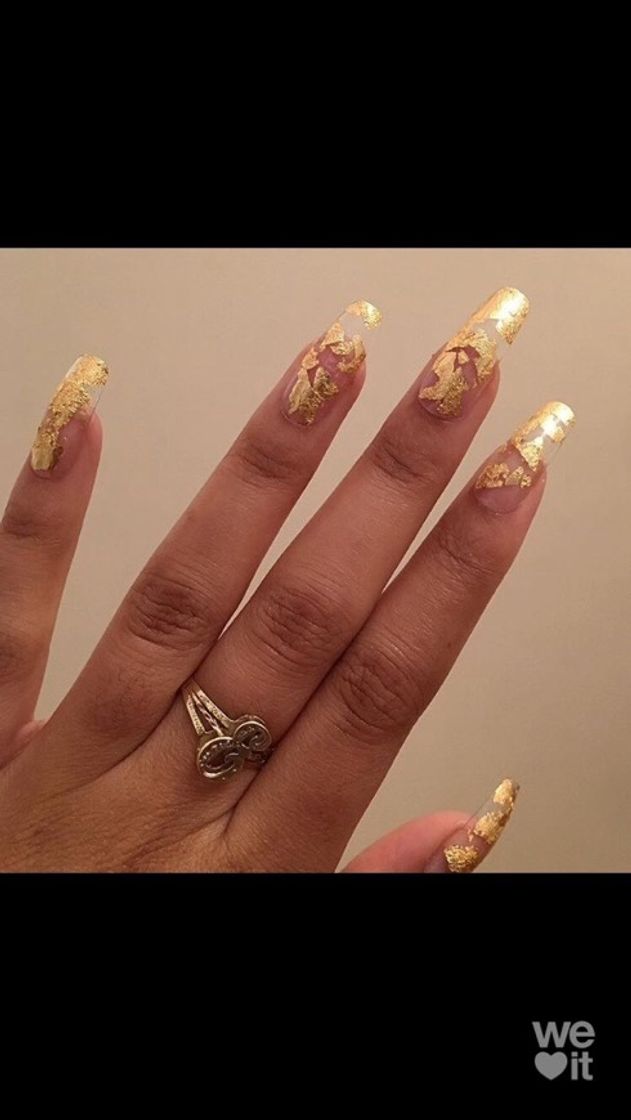 Moda Unhas de ouro 