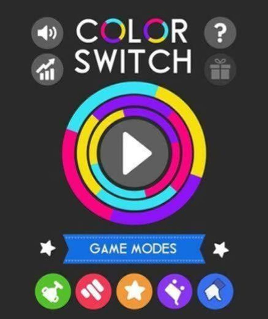 Videogames Switch Color