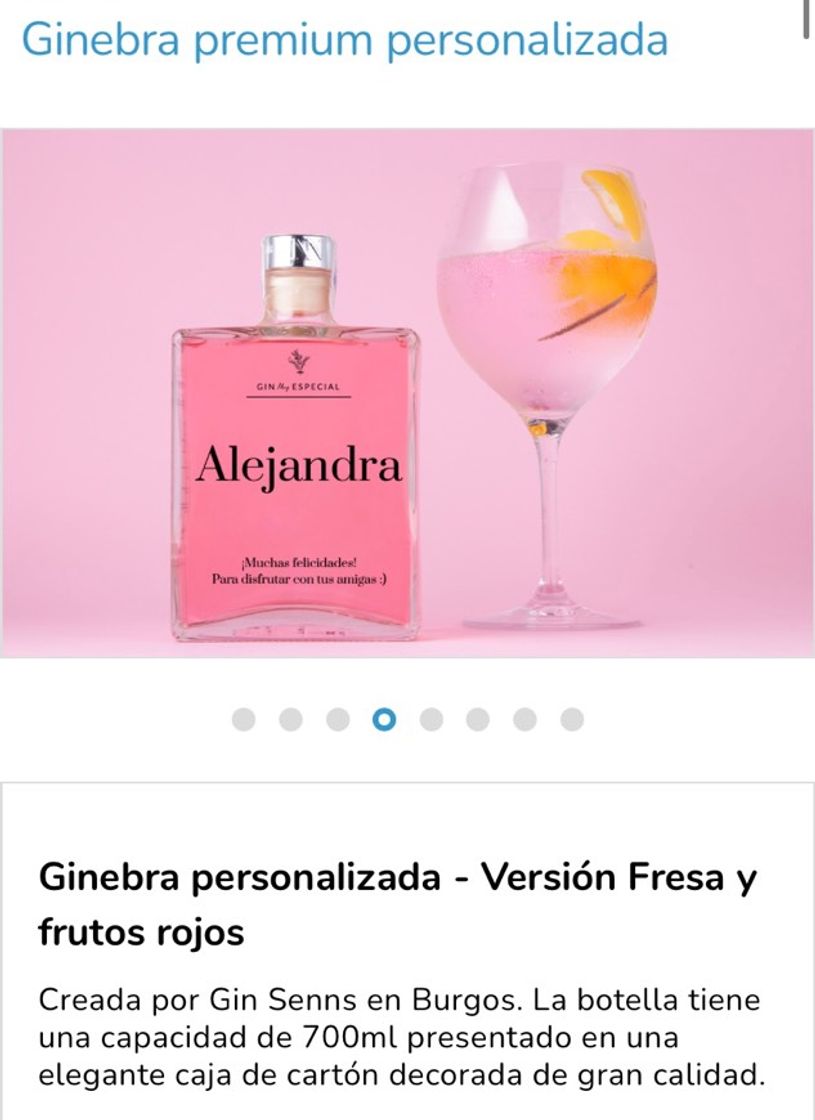 Moda Ginebra premium personalizada | Regalador.com