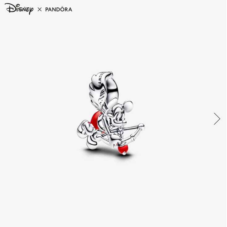 Social Conta Cupido Mickey Disney Edição limitada