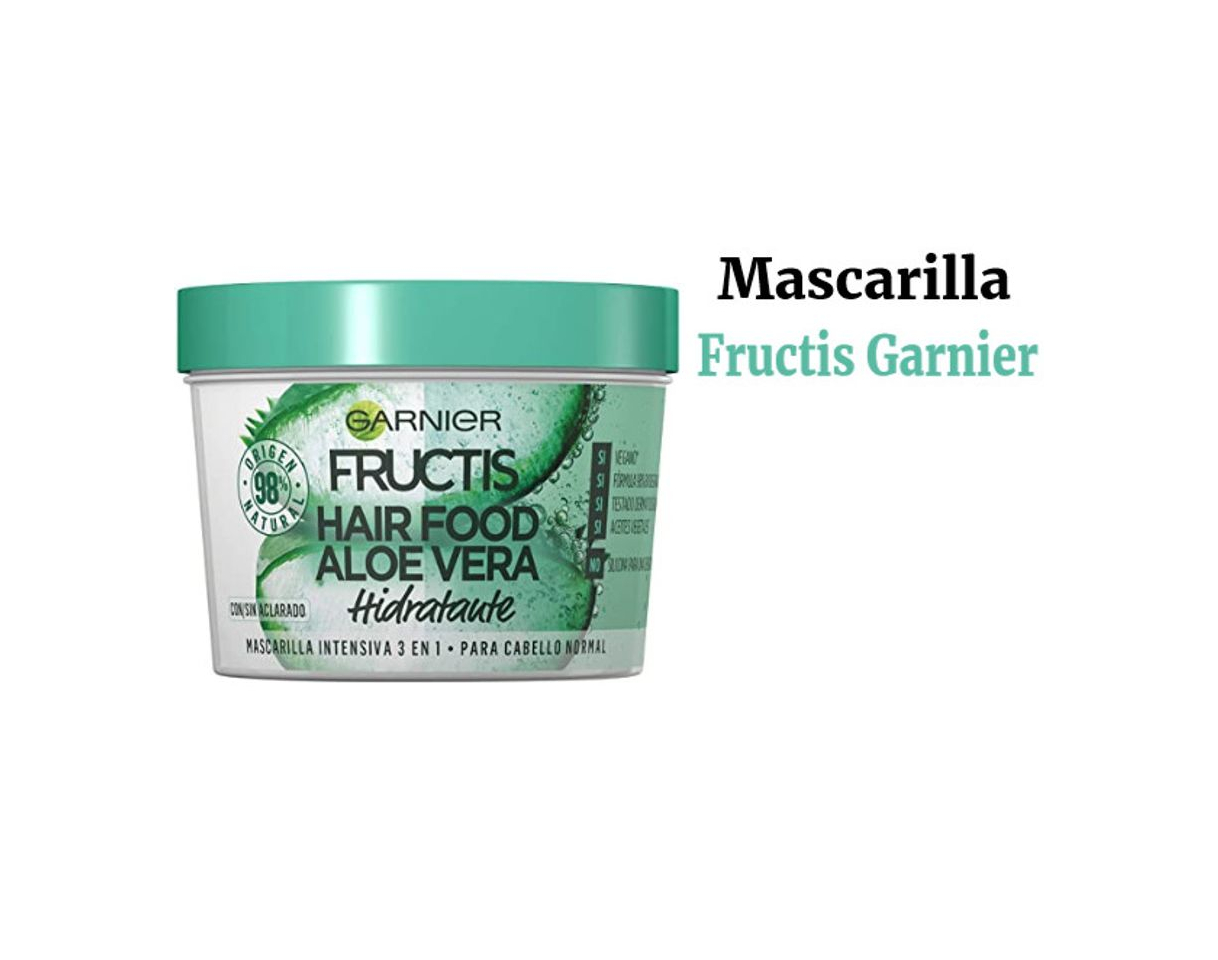 Producto Garnier Fructis Hair Food Mascarilla Capilar 3 en 1 Aloe Vera Hidratante