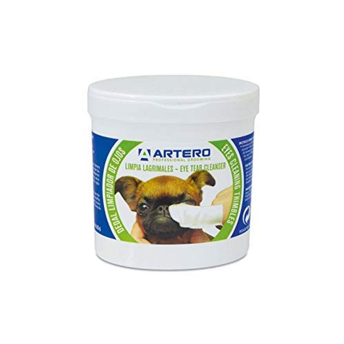 Producto Artero Dedales Limpiadores para los Ojos de Perros y Gatos