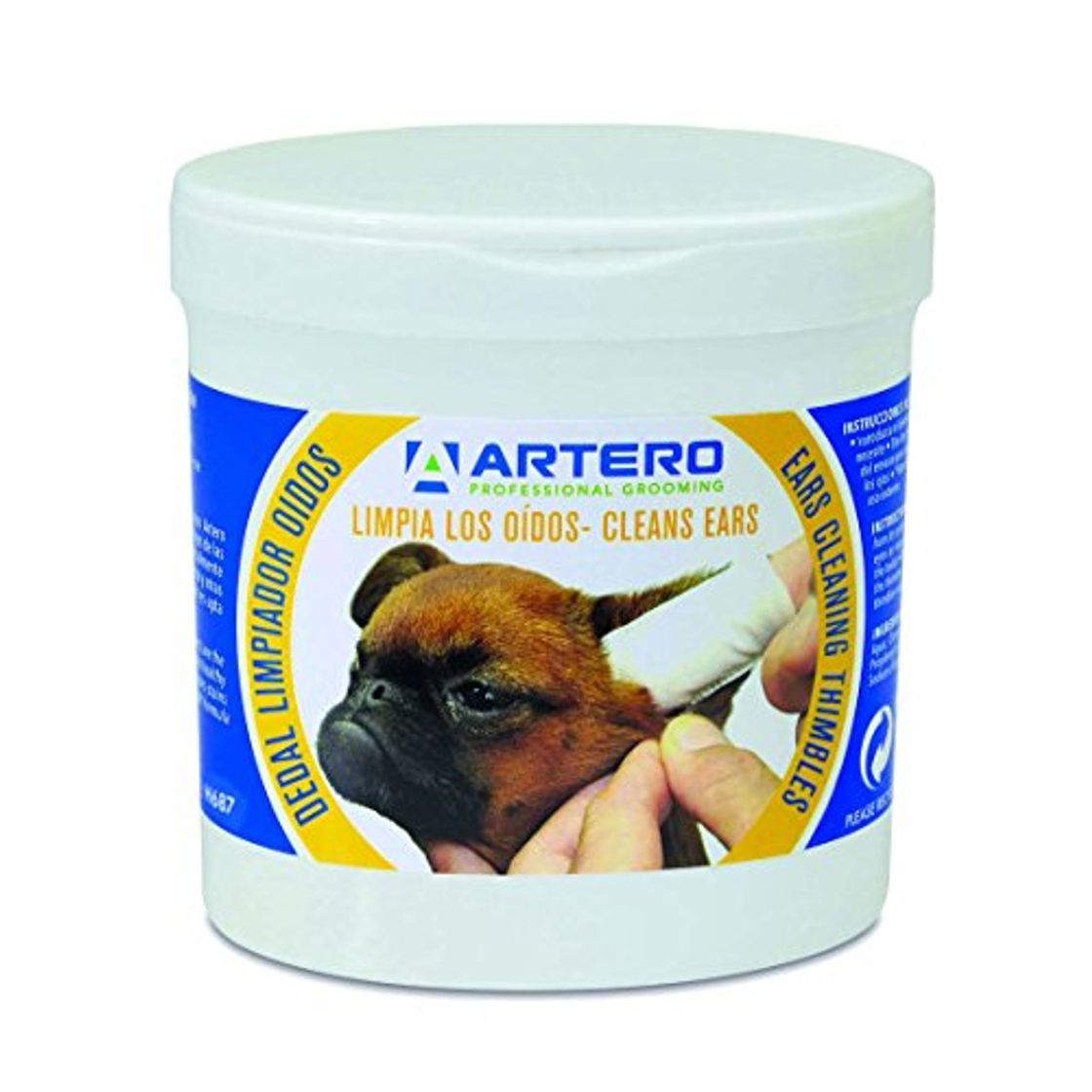 Producto Artero Dedales Limpiadores para los oídos de Perros y Gatos