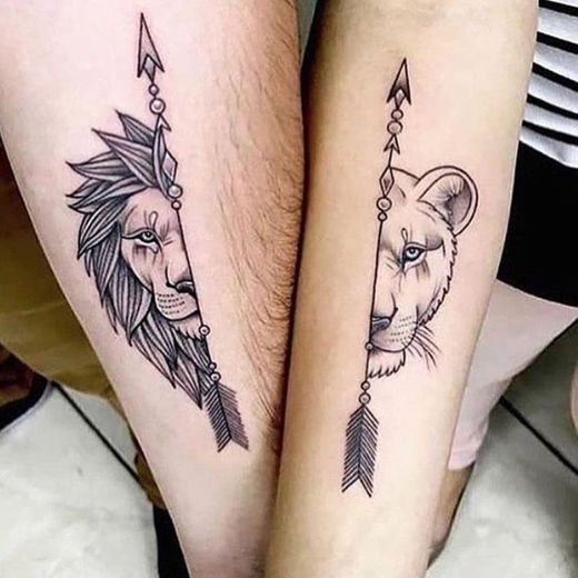 Tatto inspirado en una pareja 🌈