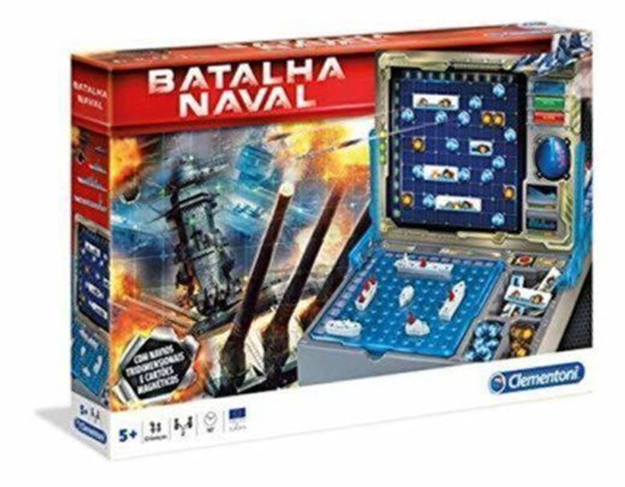 Productos Clementoni - JOGO BATALHA NAVAL ELETRÓNICO