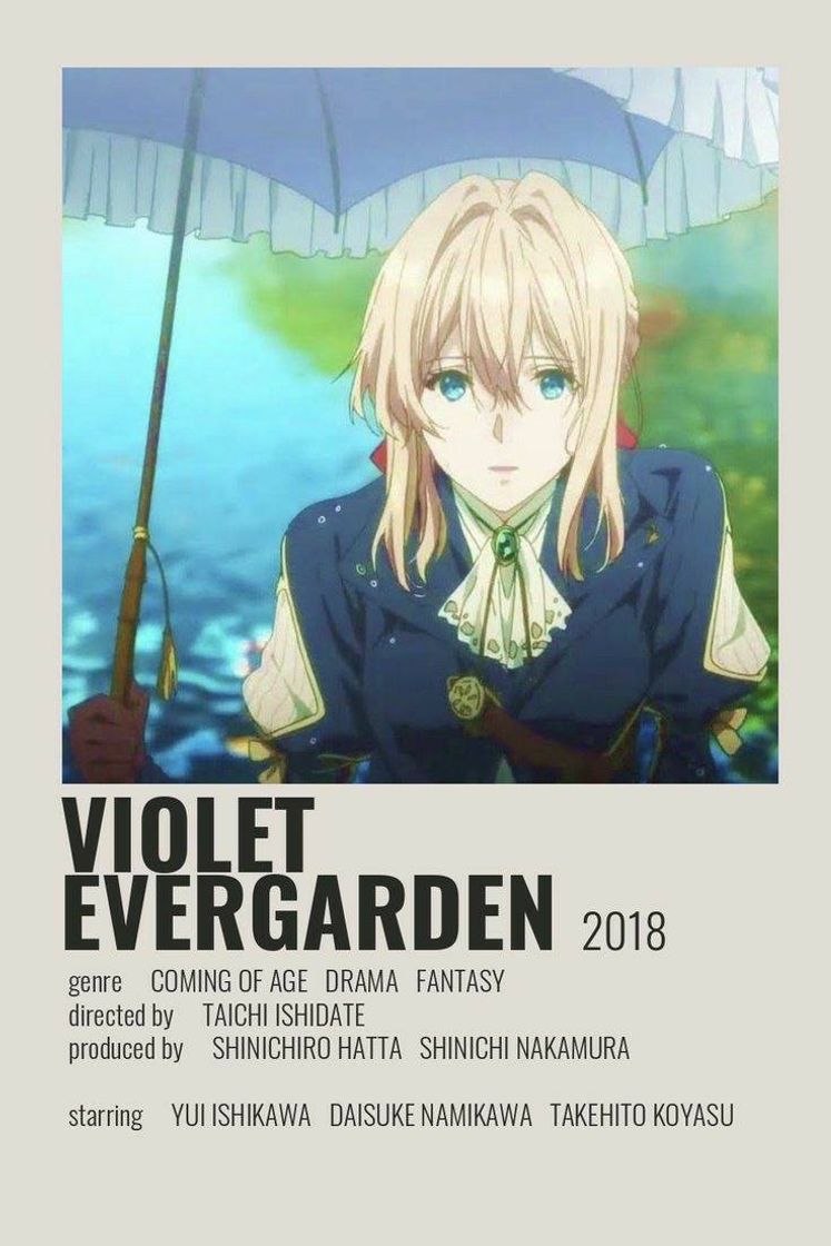 Serie Violet Evergarden