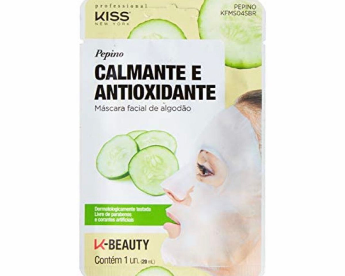 máscara facial de pepino 