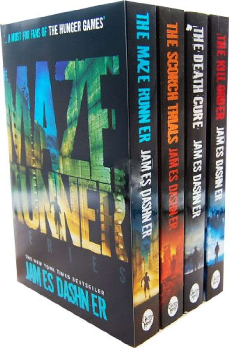 Libro Maze Runner Series 4 books Set Collection James Dashner