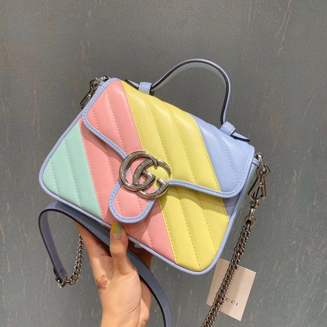 Moda Bolsa luxo colorida 🌈✨