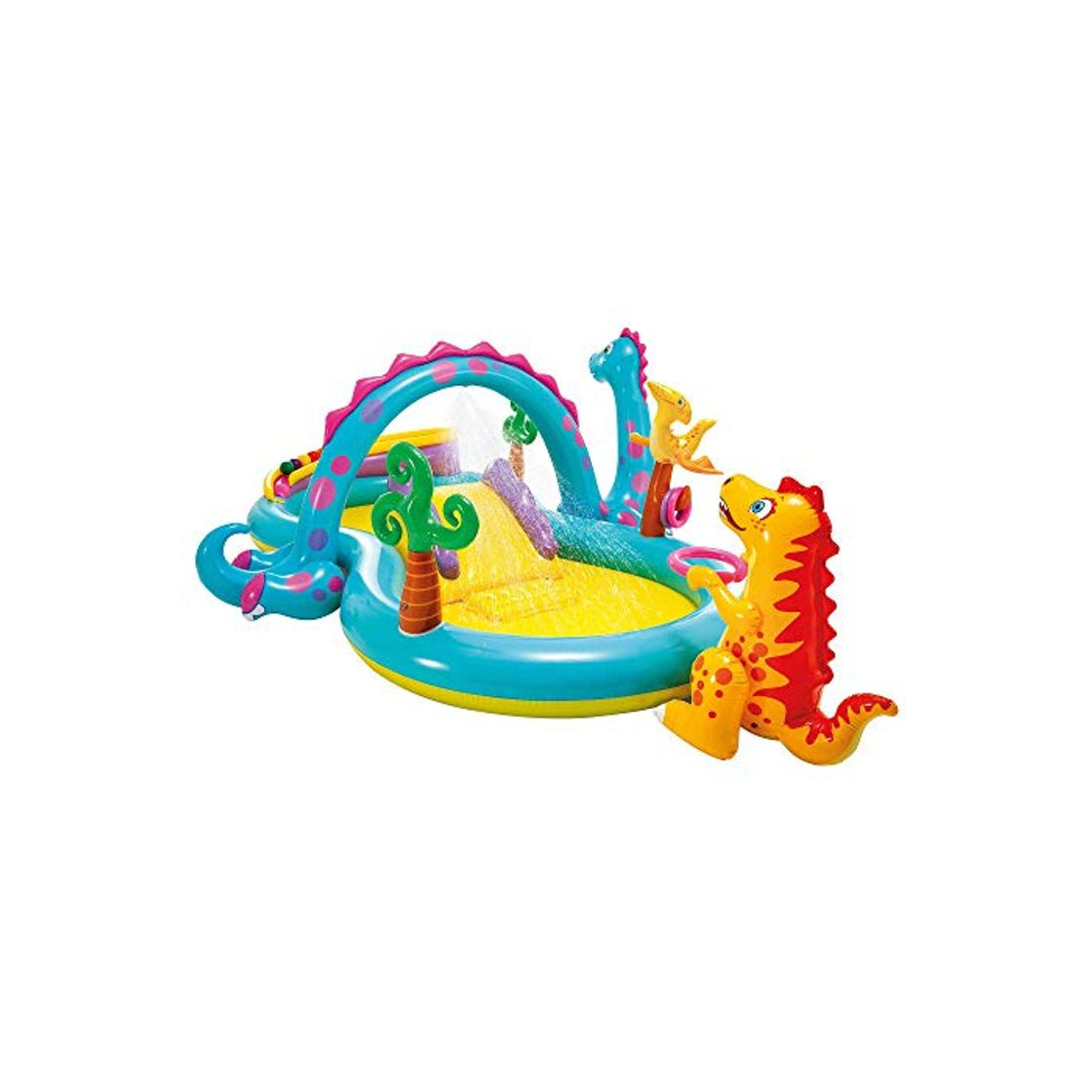 Product Intex 57135NP - Centro juegos hinchable dinos 333 x 229 x 112