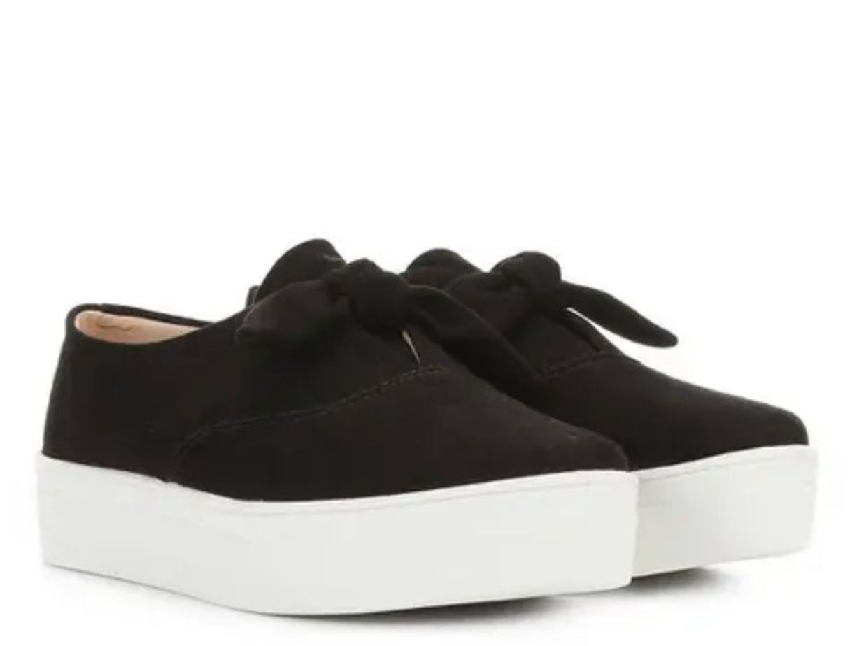 Fashion Slip On Somoda Caixa Alta Laço Feminino