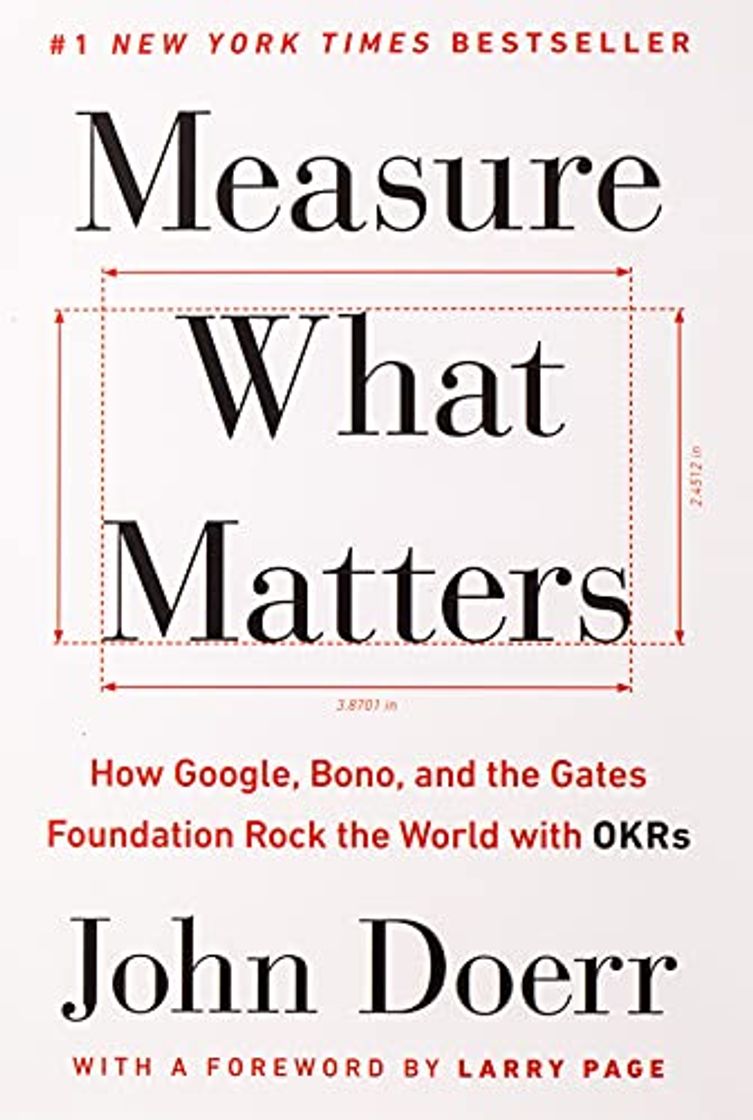 Libro Measure What Matters