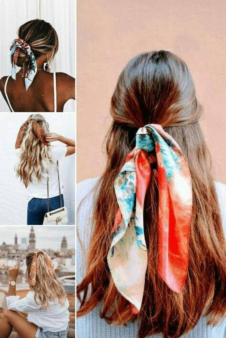 Moda Penteado com bandana