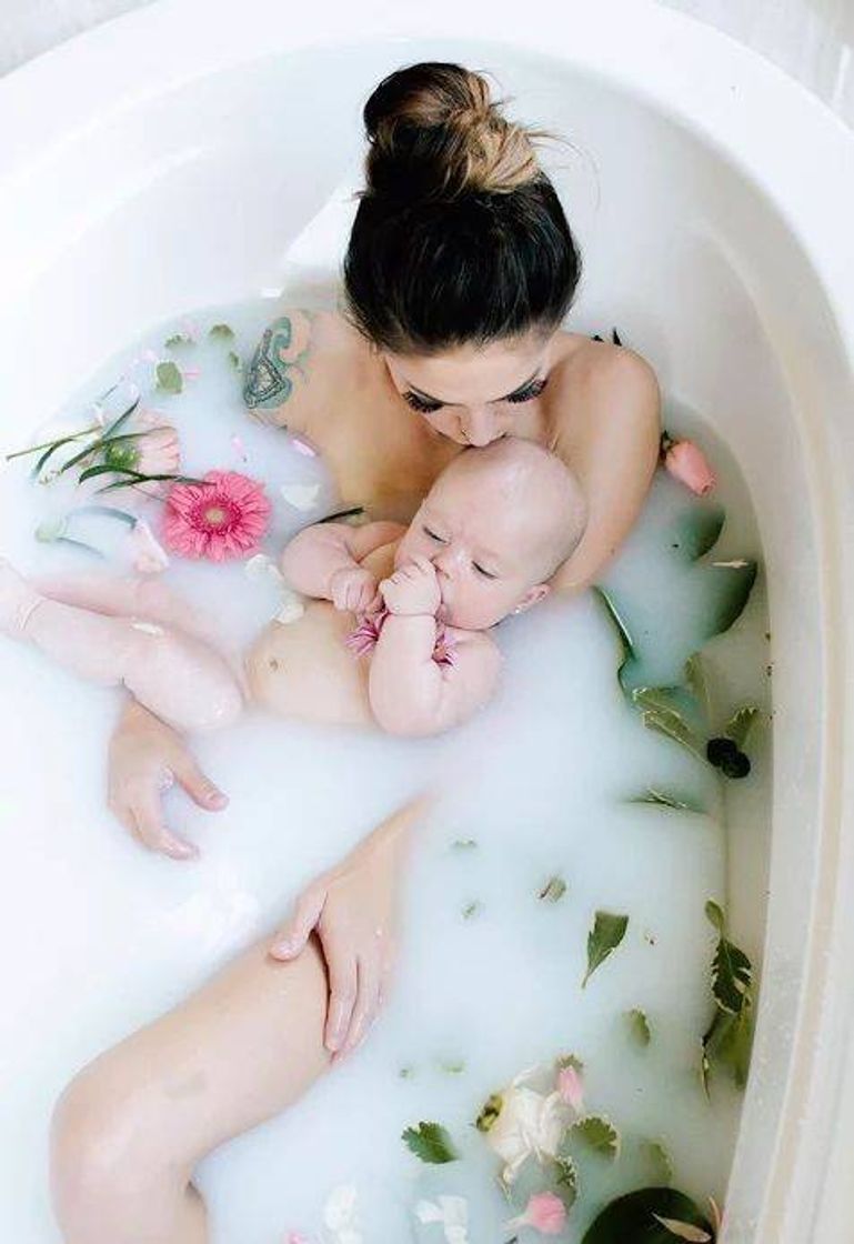 Fashion Fotos milk bath linda💖