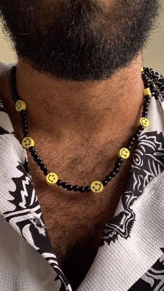Social Colares miçangas masculino