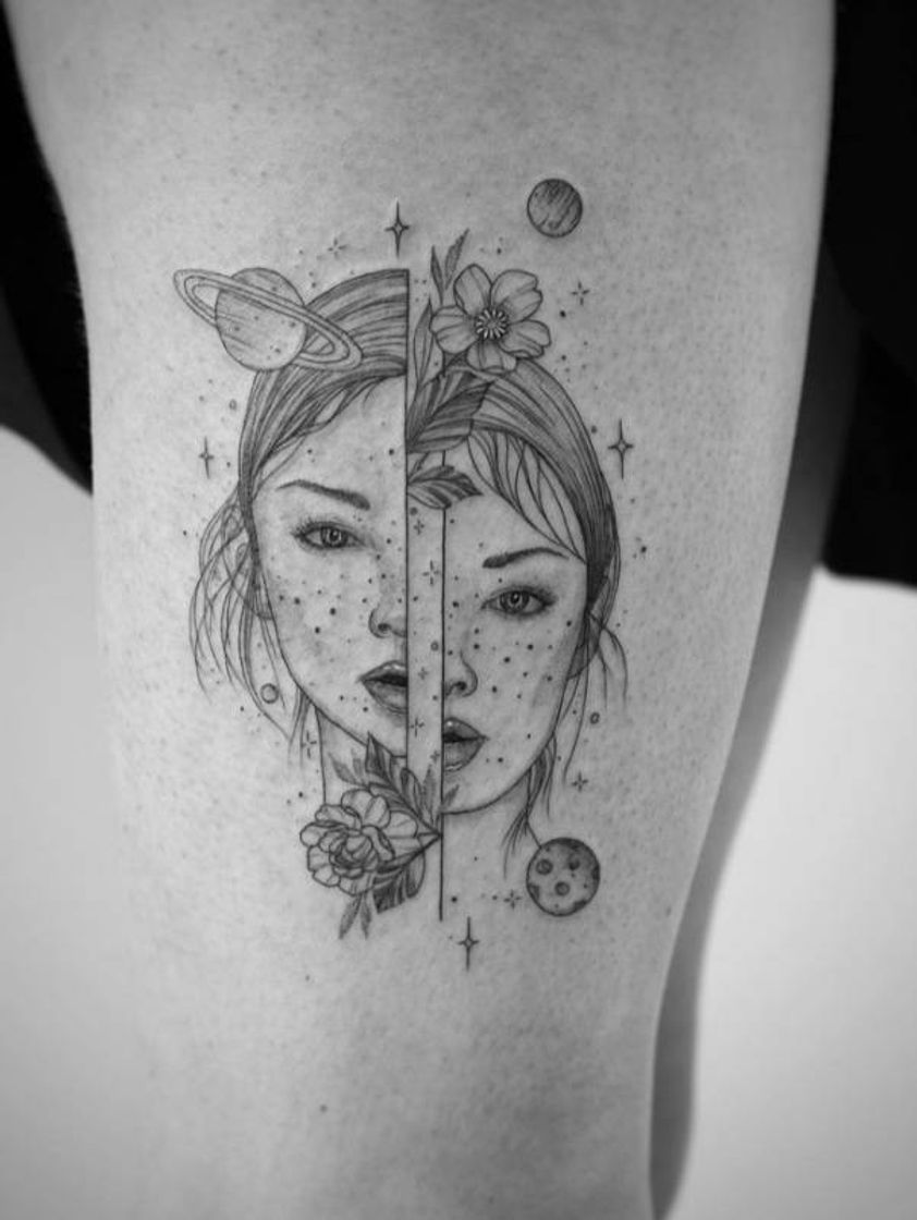 Moda Gemini tattoo 