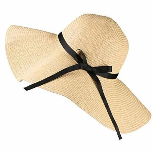 Tencoz Sombrero de Paja para Mujer