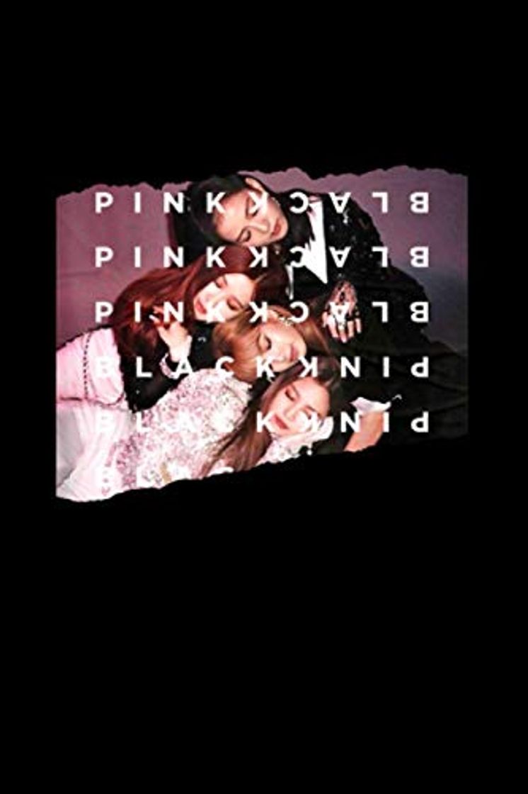 Libros BLACKPINK Official Repeat logo Photo Notebook 114 Pages 6''x9'' College Ruled