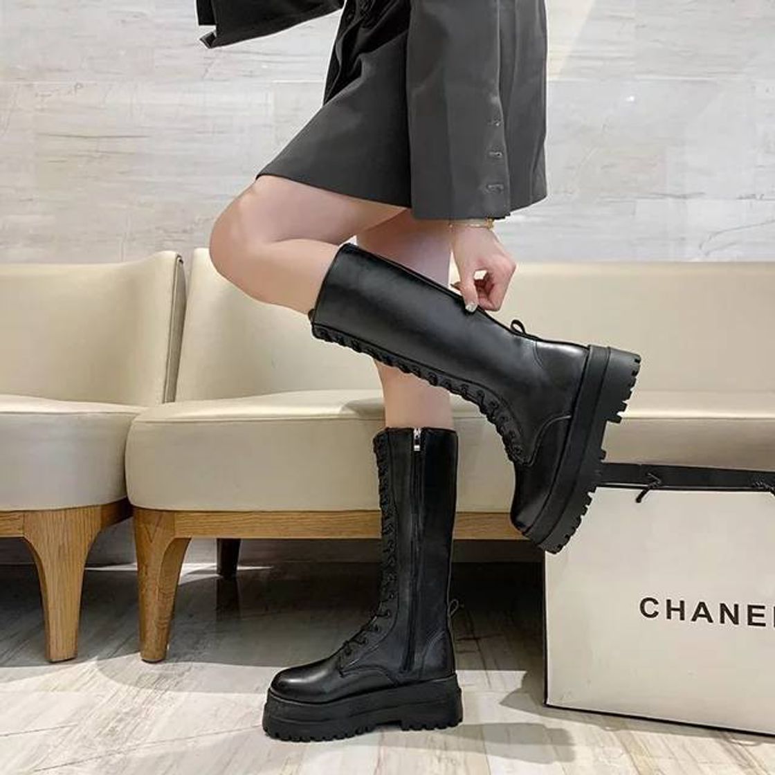 Moda Botas de combate para mujer Antumn 2020