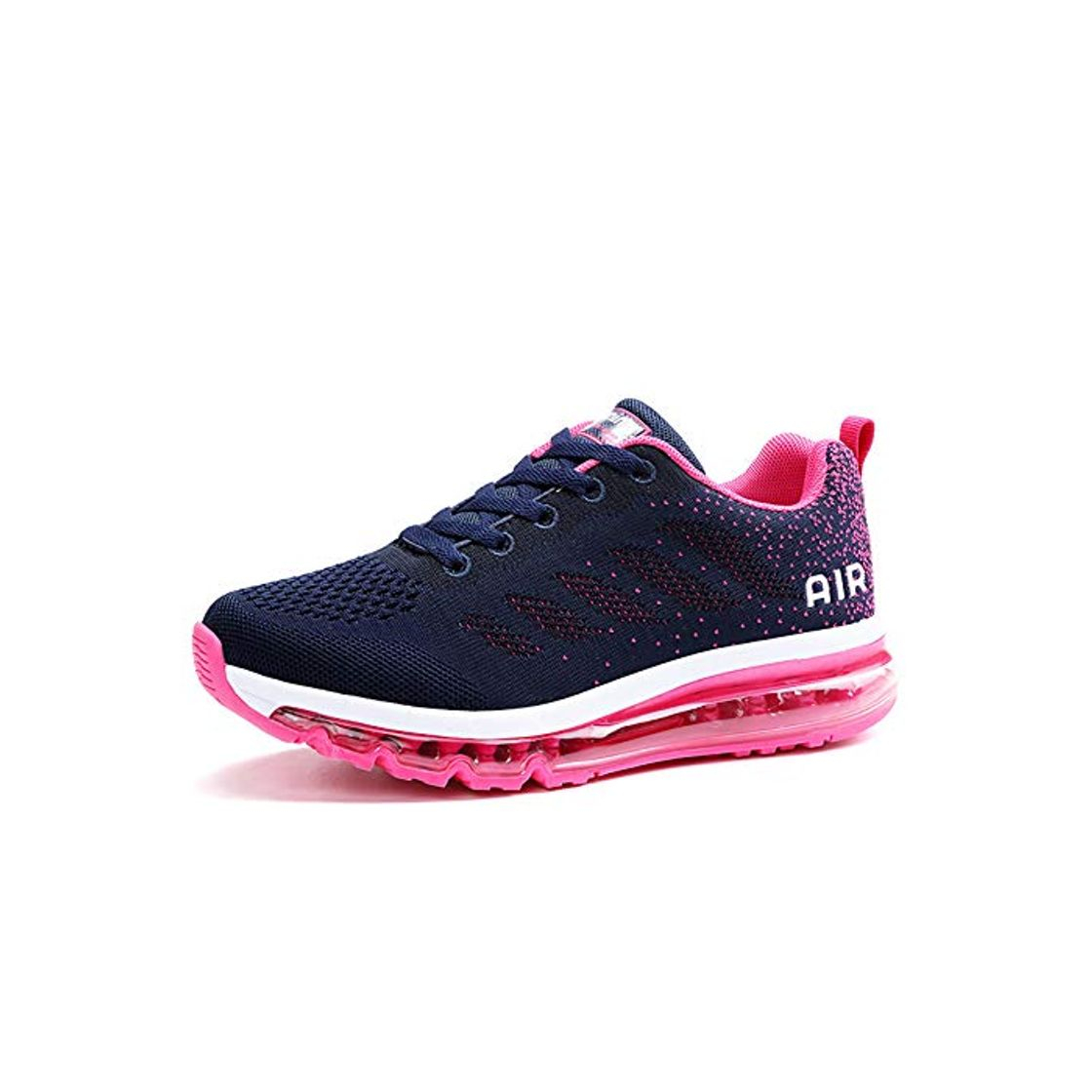 Fashion Air Zapatillas de Running para Hombre Mujer Zapatos para Correr y Asfalto Aire Libre y Deportes Calzado Unisexo Blue Plum 36