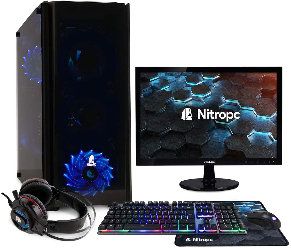 Producto NITROPC - PC Gaming Pack Bronze Rebajas | PC Gamer (CPU Ryzen