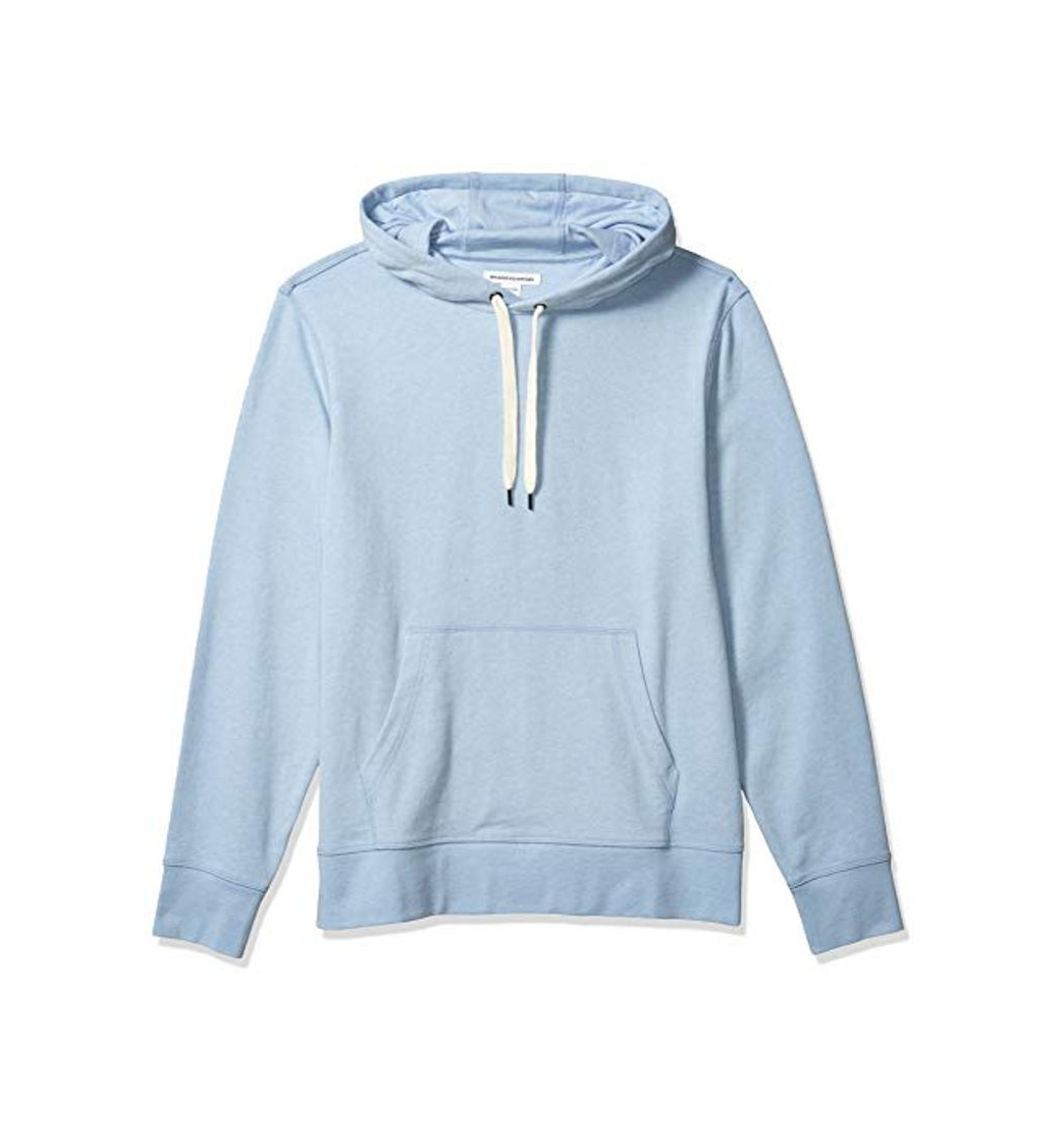 Moda Amazon Essentials Sudadera Ligera de Felpa Francesa con Capucha. Fashion-Hoodies, Azul Claro,