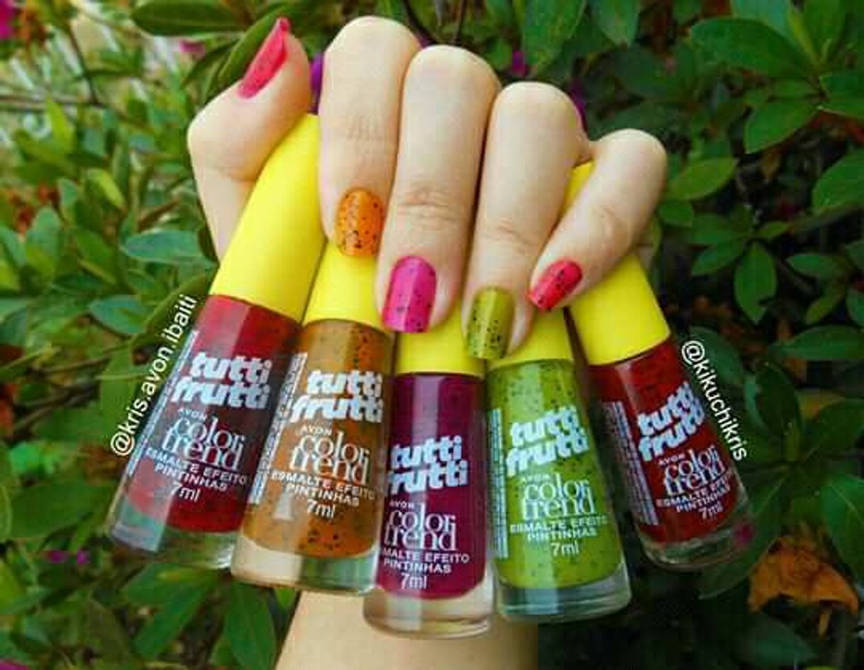 Moda Esmaltes Color Trend Avon Efeito Pintinhas