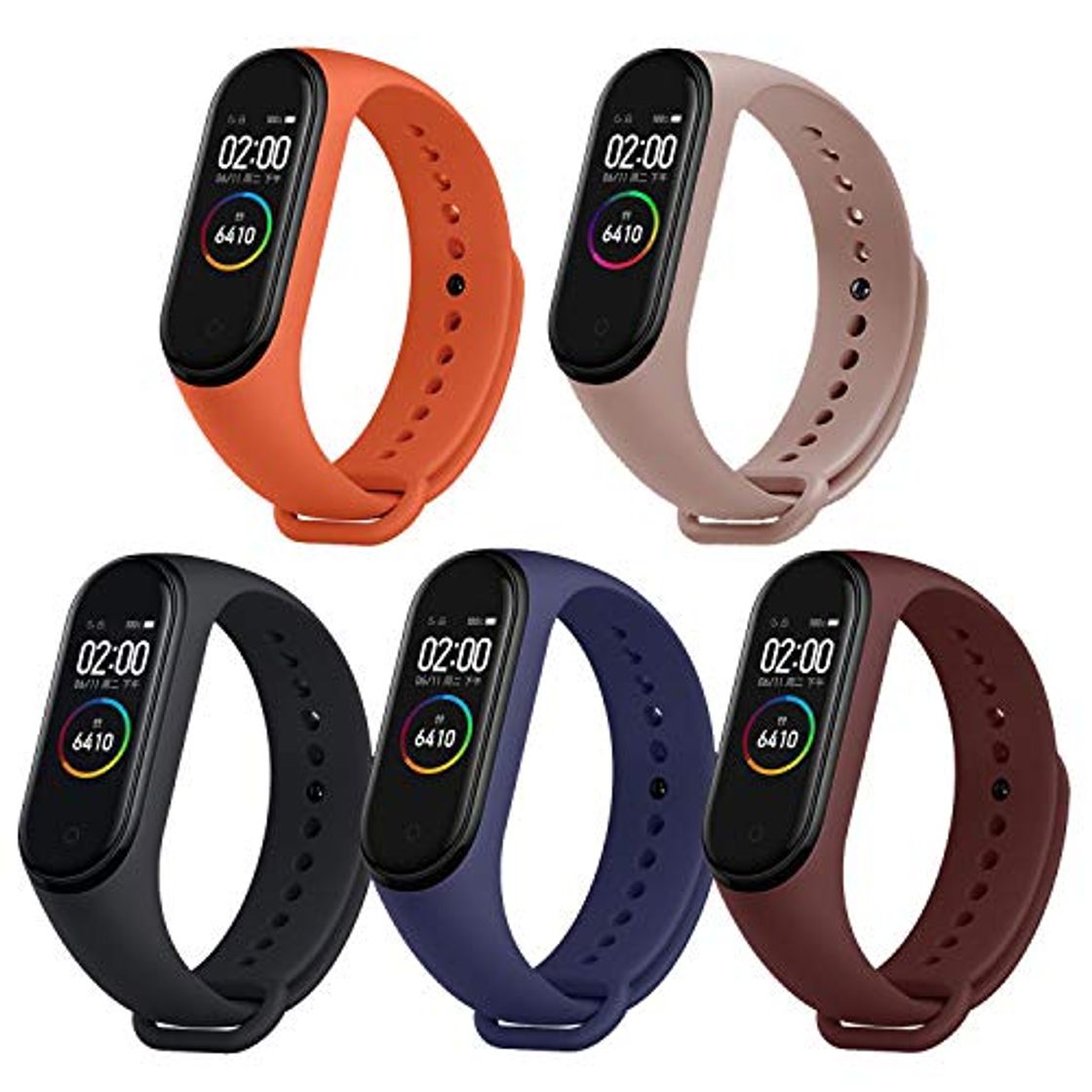 Producto Monuary 5 Piezas Correas Compatible con Xiaomi Mi Band 4